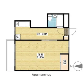 J.S.BACH【3階】の間取り