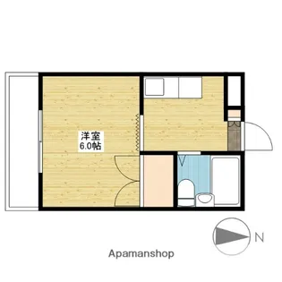 J.S.BACH【2階】の間取り