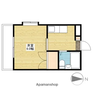 J.S.BACH【3階】の間取り