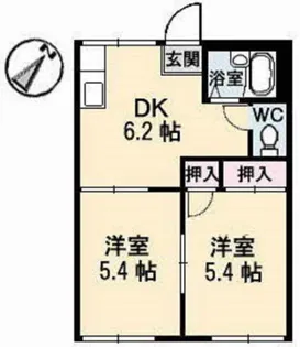 セフィラハイツ【2階】の間取り
