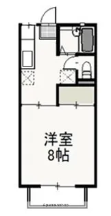 サンコーポ東古松【201号室】の間取り