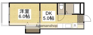 下伊福かわいマンション【305号室】の間取り