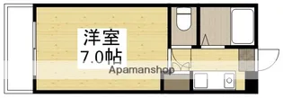 エステートタカツキ【307号室】の間取り