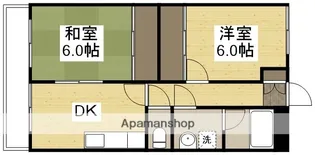 サンヴィレッジ高山【1階】の間取り