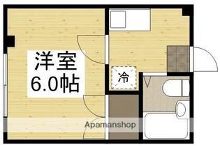 シスター富田町マンション【301号室】の間取り