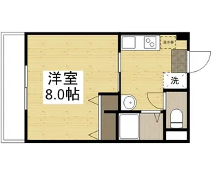グレースシャトル本町D棟【1階】の間取り