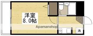 セゾンHOUKAN【2階】の間取り