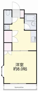 コーポ新川【2階】の間取り