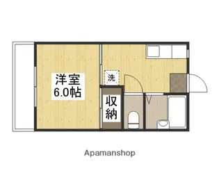 コーポ樹林【2階】の間取り