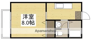 1Rの間取り画像