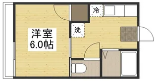 ヤングコーポ【202号室】の間取り