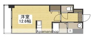 1Rの間取り画像