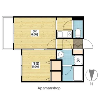 フォーラム伊島 一番館【2階】の間取り