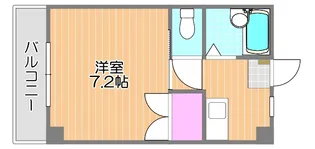 1Kの間取り画像