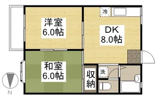 メゾン・ド・ルミネ【1階】の間取り