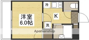 メゾン・ド・ベルプレⅡ号館【2階】の間取り
