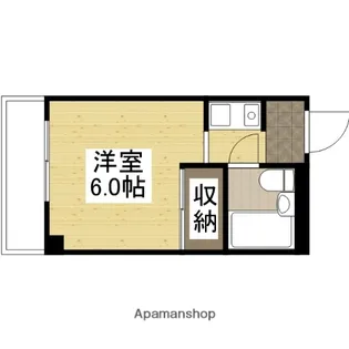 デュナミス富町【2階】の間取り