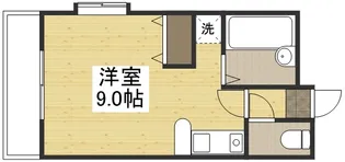 ロイヤルヴィラ下伊福【3階】の間取り
