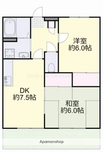 サンセール【1階】の間取り
