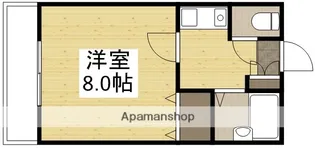 マンションさちえNO.3【3階】の間取り