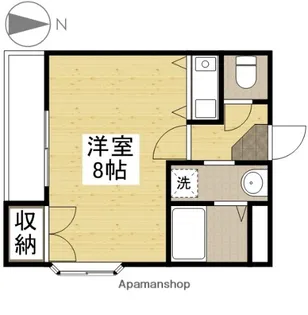 パルミラ浜【4階】の間取り