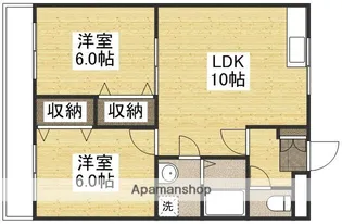 石井マンション【3階】の間取り
