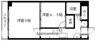 アニメフシミ【7階】の間取り
