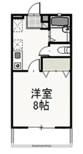 ベルクラント今【1階】の間取り