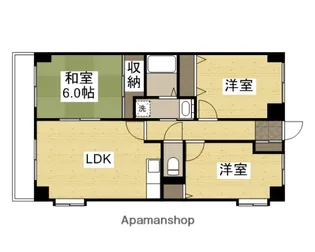 サンクレスト清水【2階】の間取り