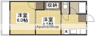 ウェルマット野田【3階】の間取り