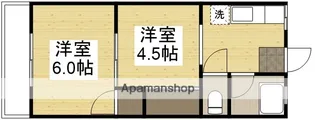 ウェルマット野田【402号室】の間取り