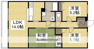 シーサイド操明【3階】の間取り