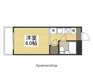 ウェーブレジデンス津島【107号室】の間取り