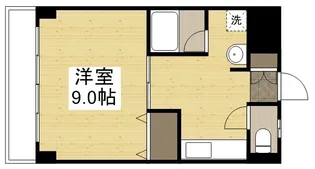 グランドール新福【107号室】の間取り