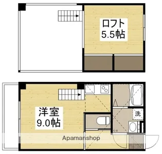 モデラート【202号室】の間取り