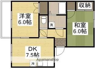 アミティSHIMIZU【2階】の間取り