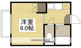 ラフィーネ【102号室】の間取り