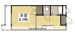 アークハイツ赤田【303号室】の間取り