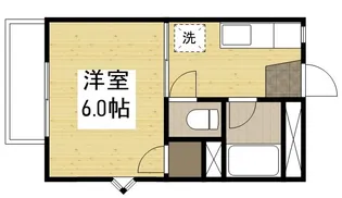 エイトライフアクアマリン【101号室】の間取り