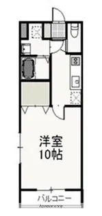 VERDE大供【3階】の間取り