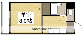 レーヴ【203号室】の間取り