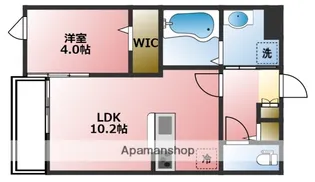 LUSSO【1階】の間取り