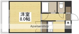 グレース伊福町【204号室】の間取り