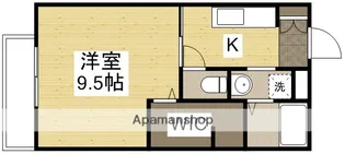 えとあはうす【203号室】の間取り