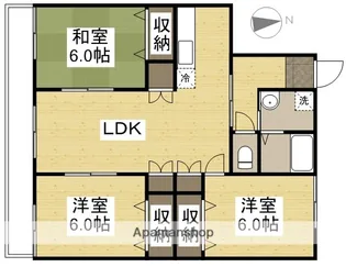 アネシス【101号室】の間取り