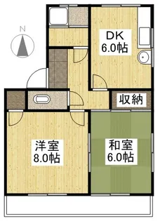 清寿ビル【302号室】の間取り