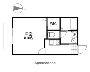 レガーロ津島【1階】の間取り
