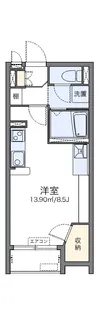 レオネクスト東島田Ⅱ【1階】の間取り