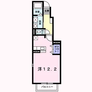 アルモニー【1階】の間取り