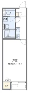 レオネクストグリーン館【2階】の間取り